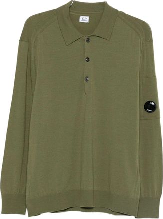 C.P. Company Knitwear Polo kraag in merinowol