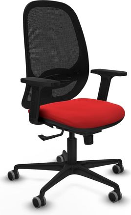 Piqueras y Crespo Silla De Oficina Piqueras Y Crespo Cilanco Negro Malla Tela