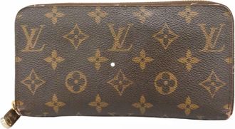 Louis Vuitton Brown Long Wallet (Bi-Fold) (Pre-Owned)