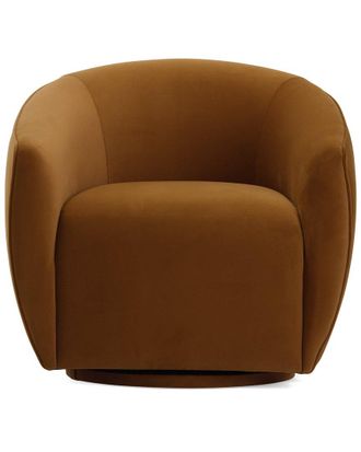 TOV Furniture Tov Furniture Jordan Velvet Swivel Chair