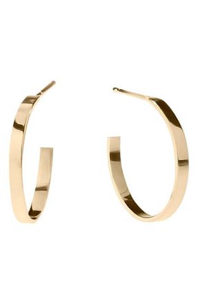Lana Jewelry 14K Gold 15mm Sunrise Hoops in Yellow at Nordstrom