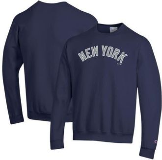 Champion Mens Champion Navy New York Yankees Powerblend Wordmark Sweatshirt at Nordstrom, Size Xx-Large
