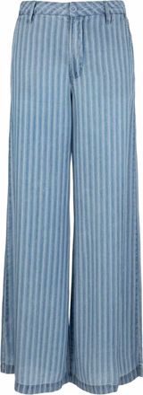 Kut from the Kloth Womens Ryan High Rise Wide Leg Pant In Blue Ribbon