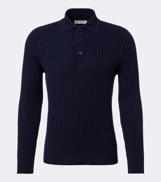 Brunello Cucinelli Jersey acanalado de cachemir