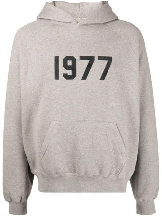 Fear of God Hoodie met logoprint - Grijs