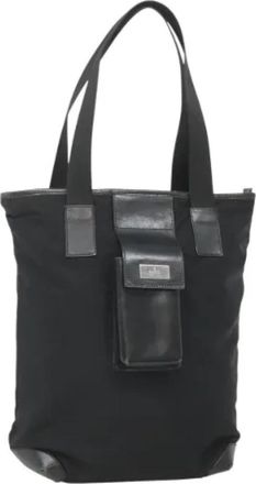 Gucci Pre-owned Nylon gucci-bags - Dames - Vintage Shopper - Zwart - ONE Size - Nylon - Vintage