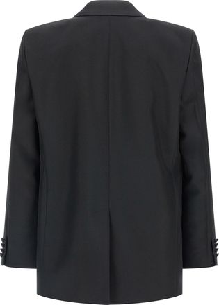Gucci Mens Black Polyester Blazer Clothing