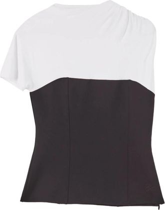 Karl Lagerfeld Karl Studio T-Shirt - Dames - T-shirts - Wit - M - Tops