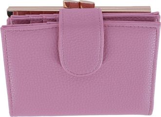 Buxton Womens Beautiful Vegan Leather Lexington Wallet