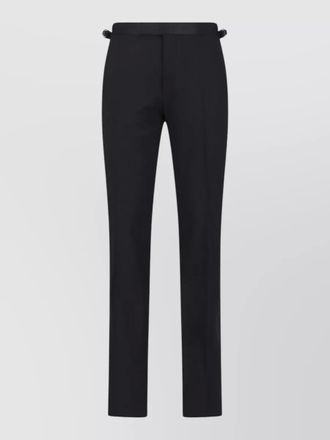 Tom Ford straight trousers adjustable waistband belt loops
