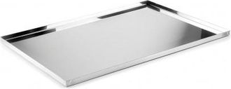 Lacor Bandeja Para Hornear Lacor 68030 Acero Inoxidable Compatible Placas El&eacute;ctricas 30x40 Cm