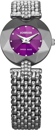 Jowissa Facet Strass - Dames - Horloges - Paars - ONE Size - Accessoires