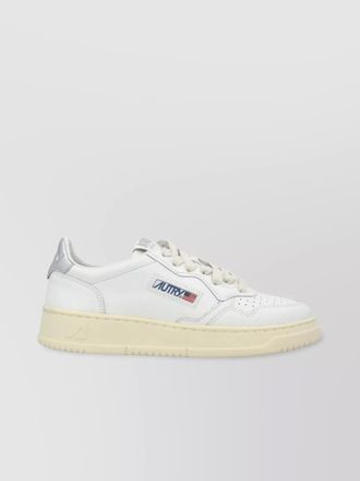 Autry low-top sneakers leather perforated panel