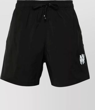 Amiri core logo swim trunk back pocket