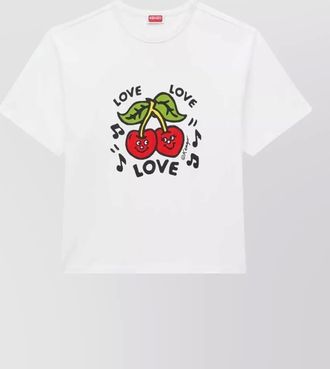 Kenzo organic cotton oversized embroidered t-shirt