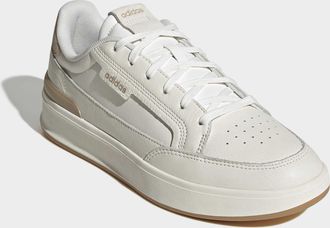 adidas Sneaker ADIDAS SPORTSWEAR ASPYRE, Herren, Gr. 42,5, core wei&szlig;, warm sandstone, core wei&szlig;, Leder, Synthetik, Schuhe Sneaker