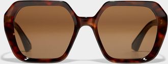 Simons Womens Elianna oversized sunglasses