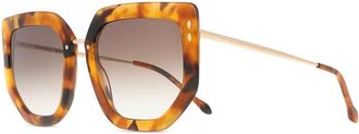 Isabel Marant Brown Shaded Cat Eye Ladies Sunglasses IM 0149/S 02IK/HA 55