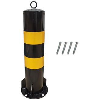 OEM Adecuado Para Bolardos De Seguridad Ounona, Tubo De Acero Negro, 1 Unidad Por Paquete