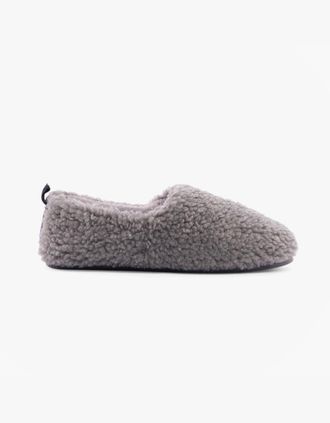 Hush Puppies Womens Hush Puppies EMILY Womens Slippers Grey - Size: 5