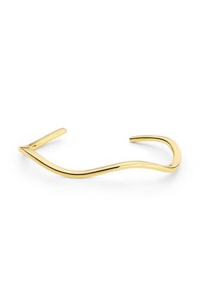 Sif Jakobs Jewellery Bangle Ellera Waves Pianura in 18K Gold Plated at Nordstrom