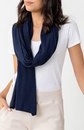 Zestt Organics The Dreamsoft Travel Scarf in Oxford Blue at Nordstrom