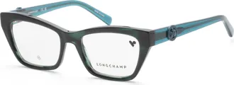 Longchamp Womens 51 mm Green Opticals