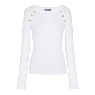 Balmain Mujer, Jerseys, Blanco, Talla: XS