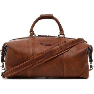 Korchmar Twain 22 Leather Weekender in Espresso at Nordstrom