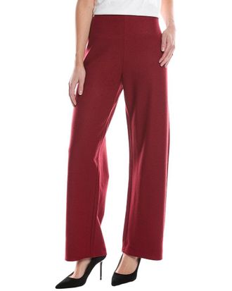 Eileen Fisher Straight Wool Pant