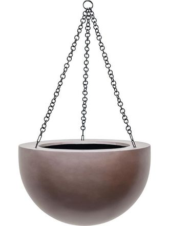 Baq H&auml;ngender Blumentopf Gradient Bowl &oslash; 33 cm - Coffee Matt