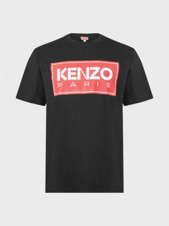 Kenzo Parijs Classic Logo T-Shirt Zwart Rood