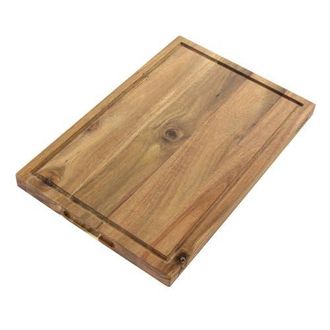 Kenmore Archer 21 Inch Acacia Wood Cutting Board with Groove Handles in Brown at Nordstrom