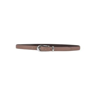 Orciani Cintura Soft - Dames - Accessoires - Bruin - Maat: 90 CM Leer