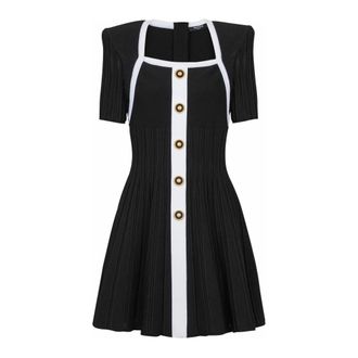 Balmain Mujer, Vestidos, Negro, Talla: S