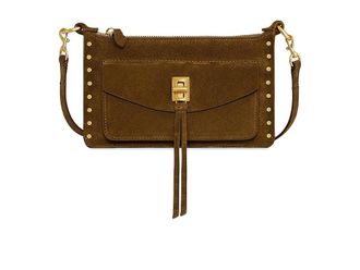 Rebecca Minkoff Darren Mini Top Zip Xbody Cross Body Womens Handbags Vintage, Leather/Polyester