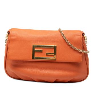 Fendi Pre-owned Fendi Leather Fendista Pochette Crossbody Ladies E46JZW5QFP3R62L6