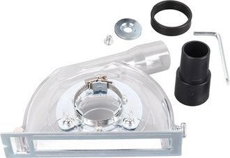 OEM Cubierta Antipolvo Para Amoladora - 100 125 150 Mm - Compatible Con Discos De Sierra De 115 125 Mm - Profundidad Ajustable Hasta 27 Mm - Carcasa De Pc