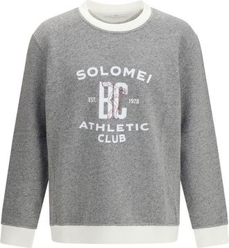 Brunello Cucinelli Gray Cotton Mens Sweatshirt