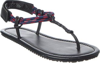 Free People Island Hopping Leather Wrap Sandal