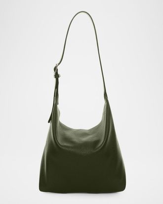 The Row Isa Shoulder Bag in Deerskin Leather