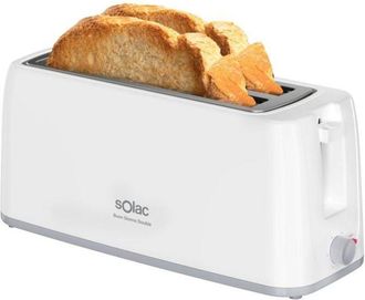 Solac Long Slot 2-Slice Toaster - Solac - 1200W - 6 Browning Levels - Auto-Centering System