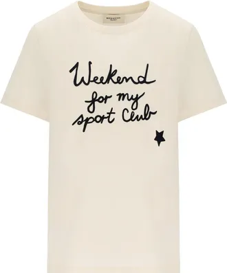 Weekend by Max Mara T-SHIRT EDISON ECRU MAX MARA WEEKEND