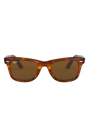 Ray-Ban 50mm Classic Wayfarer Sunglasses in Light Tortoise at Nordstrom