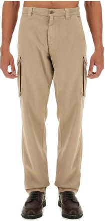Aspesi Field Pant - Heren - Straight fit broeken - Beige - L - Katoen - Broeken