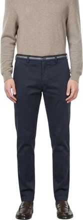 Mason's Torino Winter Chino Broek - Heren - Chinos - Blauw - 4XL - Katoen - Broeken