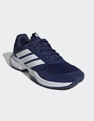 adidas Gamecourt 3 All Court - Scarpe da tennis blu scuro/bianco nuvola