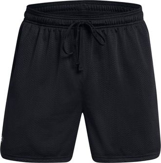 Under Armour Icon Mesh 5 Shorts Black White 1383355-001