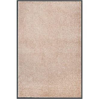 vidaXL Felpudo Beige 80x120 Cm Vidaxl