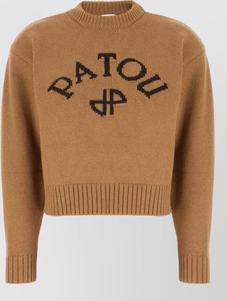 Patou wool cashmere sweater